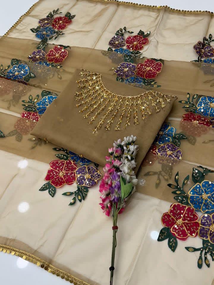 Heavy Handmade Paint Brush with orginza - Dark Skin